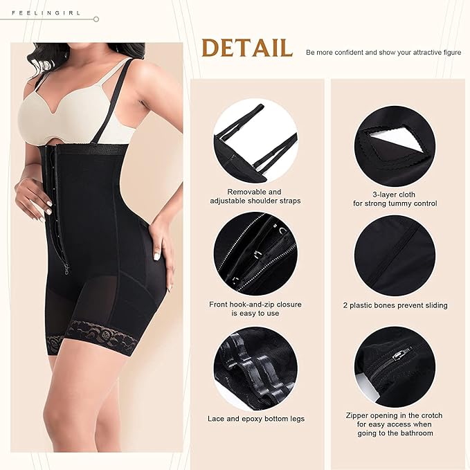 Yianna Shapewear, Women's Tummy Control, Strong Shaping Body Shaper